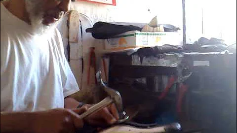 Shoe Maker Toundount Village Morocco