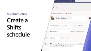 How to create a Shifts schedule in Microsoft Teams screenshot 5