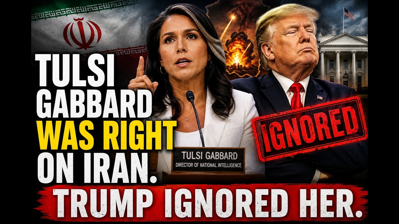 Tulsi Was Right On Iran. Trump Ignored Her.