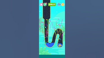 save the fish level 51 -mobile game/fishdom #shorts