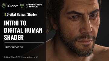 iClone 7.7 & CC 3.2 Tutorial - Intro to Digital Human Shader