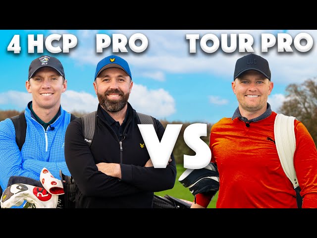 Can 2 good Golfers playing Scramble beat a Tour Pro?