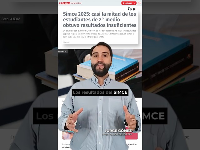 Jorge Gómez: «Resultados SIMCE 2025: serio riesgo para la libertad»