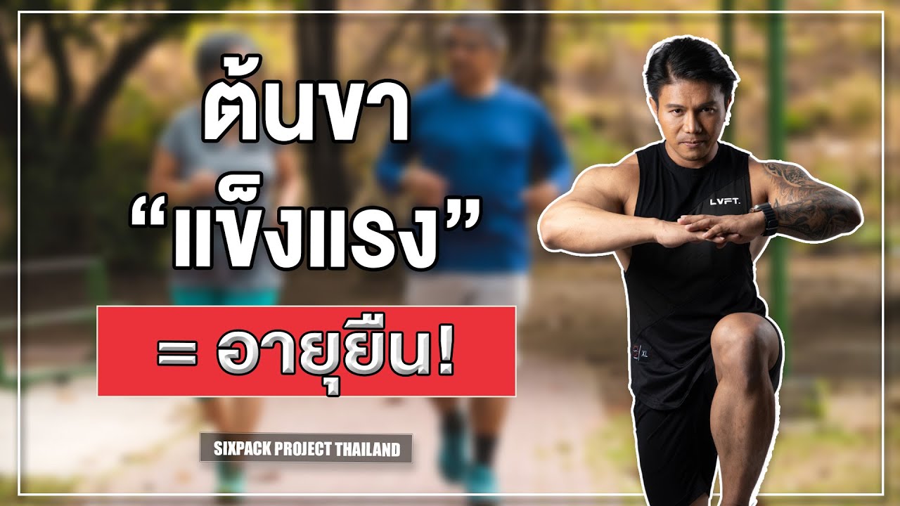 ต้นขาแข็งแรง = อายุยืน! l SIX PACK PROJECT