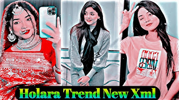 Holara Trend New Xml🔥||TikTok New Trend Xml||Xml Presets||Alightmotion Editing||IAT Tech||