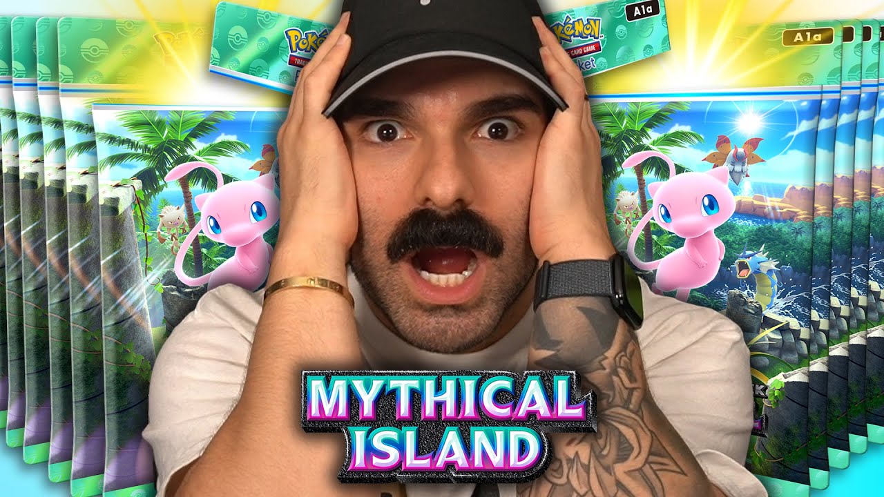 I Opened 100 Packs of Mythical Island in TCG Pocket!
