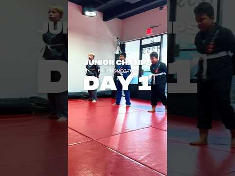 Earned, not given. Junior Champs BJJ Testing - Day 1🏆