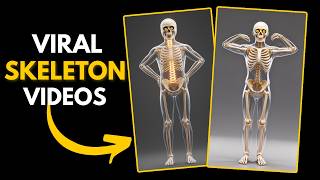 Create VIRAL Skeleton AI Videos Using ONE Tool (Step-by-Step Tutorial)