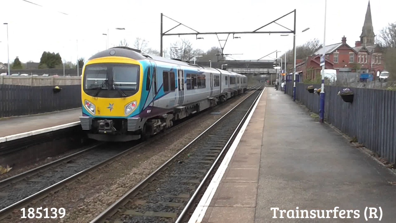 TPE Class 185 No. 185139 on 1P19 Middlesbrough - Manchester Airport on 30.03.17 - HD - YouTube