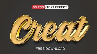 How to make 3D Text Effect | Graphics Design | Free Download | Page - 388