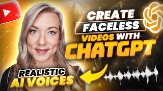 How to Make FACELESS Youtube Videos with AI Voices with ChatGPT + Murf | Text to Speech Tutorial