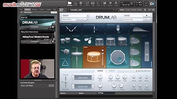 Native DInstruments DrumLab Kontakt-Instrument im Test auf musikmachen.de
