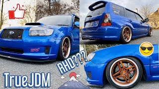RHD Subaru Forester STI, experience a true legend