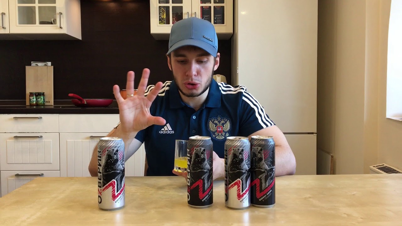 ОЗВЕРИН white & dark energy drinks