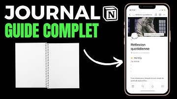 Le Journaling à changé ma vie: journal sur notion