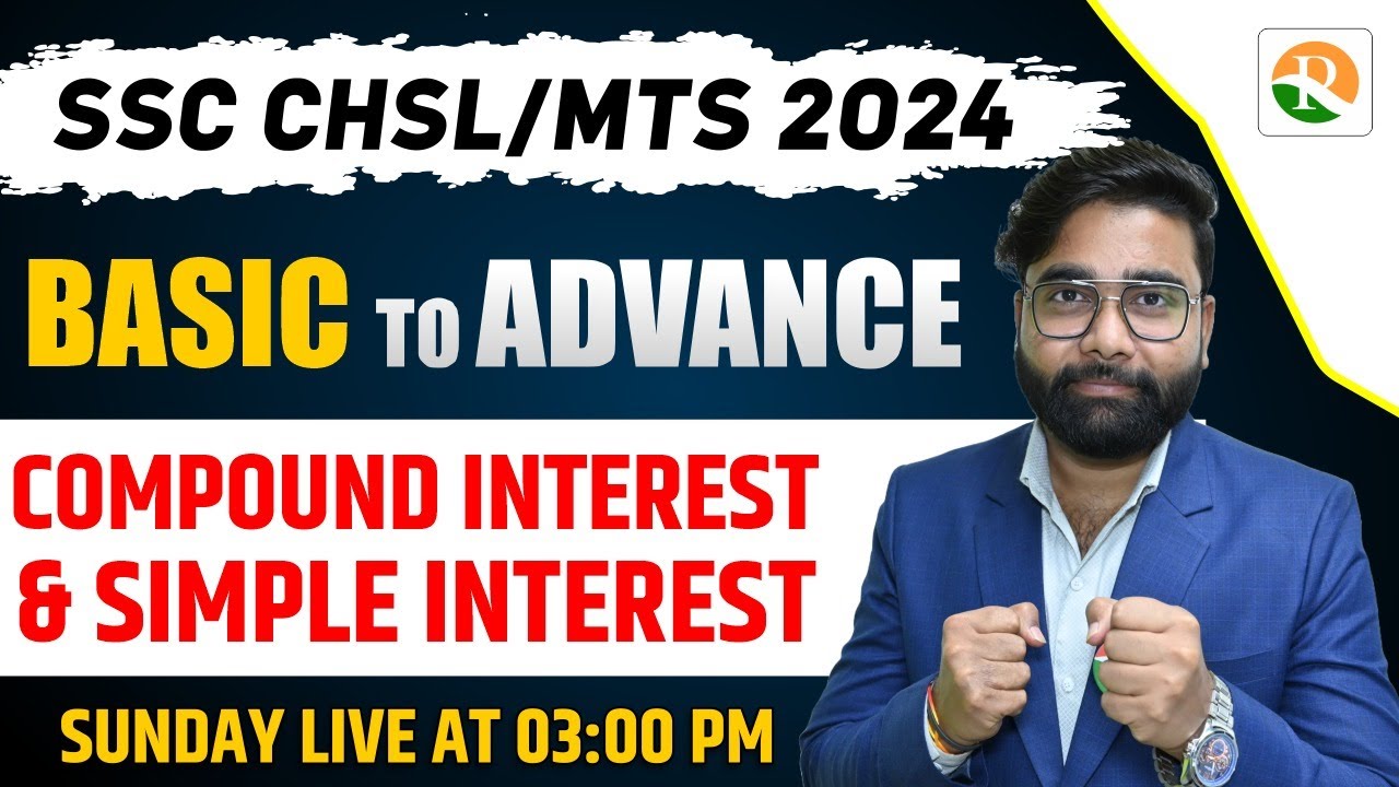 Simple And Compund Interest 1 SSC MTS Maths Classes MRI SSC CHSL Simple and compund interest 1 ssc mts maths classes mri ssc chsl