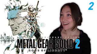 Celebrity Raiden?? | First Playthrough Metal Gear Solid 2: Sons of Liberty [Part 2] MGS2 Master Collection Wealth