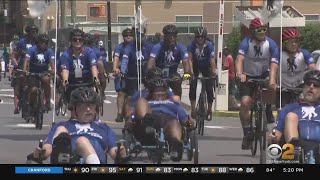 Wounded Warrior Project Holds 19-Mile Bike Ride Through NYC