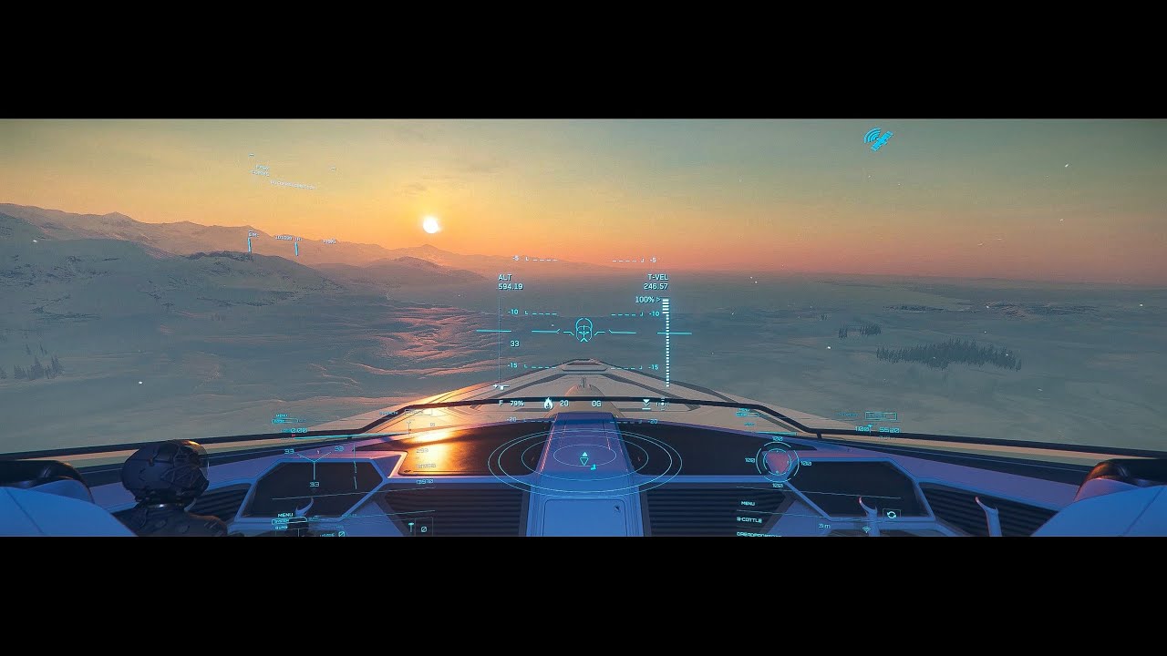 Chasing Sunsets microTech Star Citizen 4K Ultrawide YouTube