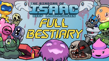 Deep Laboratories Mod - All Enemies/Full Bestiary - The Binding of Isaac Afterbirth+