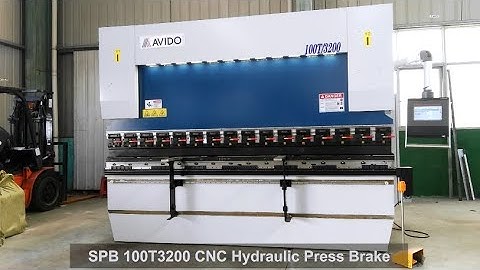 100T3200 CNC Hydraulic Press Brake ,  Interactive 2D Graphic Editor S630 Controller