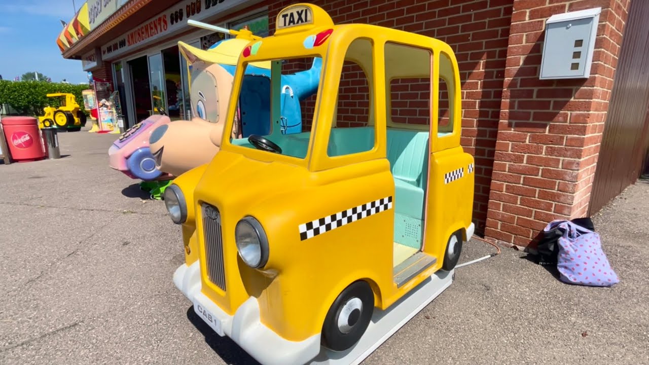 Cointronics London Taxi Coin Operated Kiddie Ride - YouTube