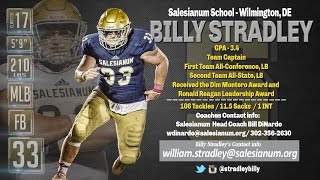 Billy Stradley 2016 Highlights, Salesianum School
