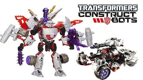 TRANSFORMERS CONSTRUCT BOTS MEGATRON EPISODE 2, PREVIEW BATTLE, OPTIMUS PRIME VS MEGATRON TOY REVIEW
