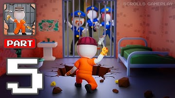 Prison Breakout - Gameplay Walkthrough Part 5 - Plan & Execute the Ultimate Jailbreak (iOS, Android)
