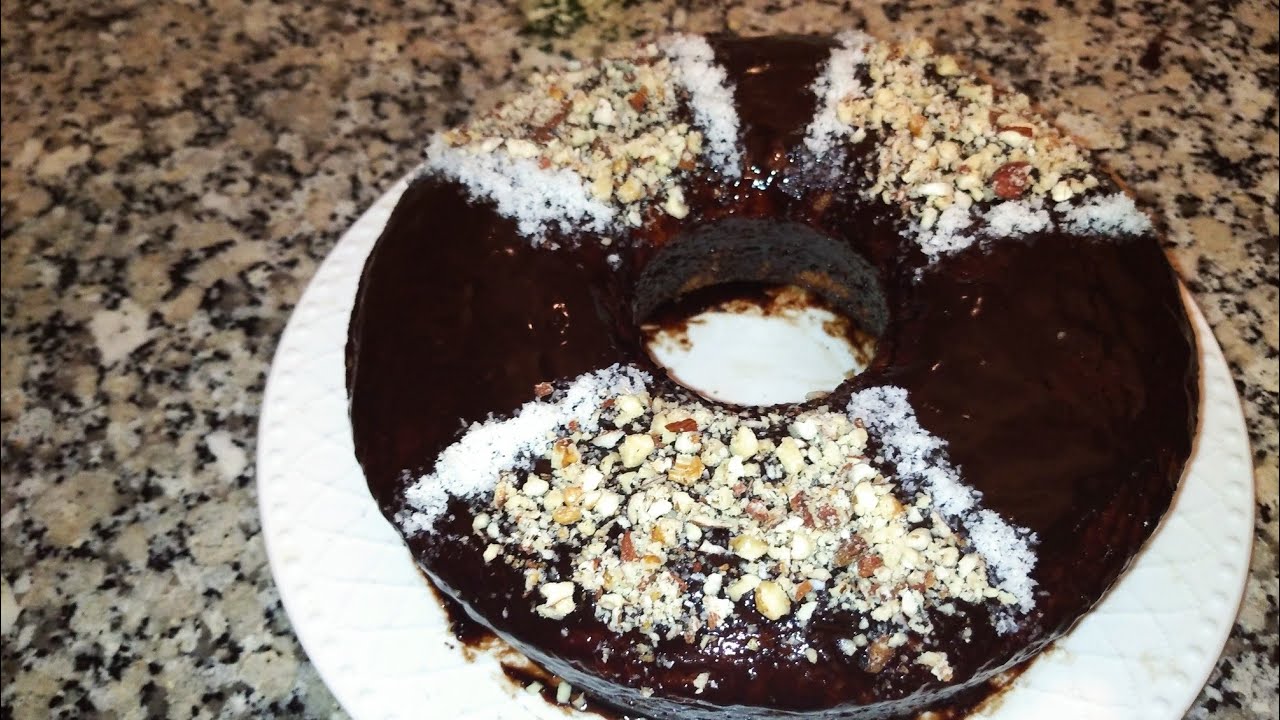 كيك رائع بشكلاطة لفطور أو الگوتي بدون غلوتين إقتصادي 😋