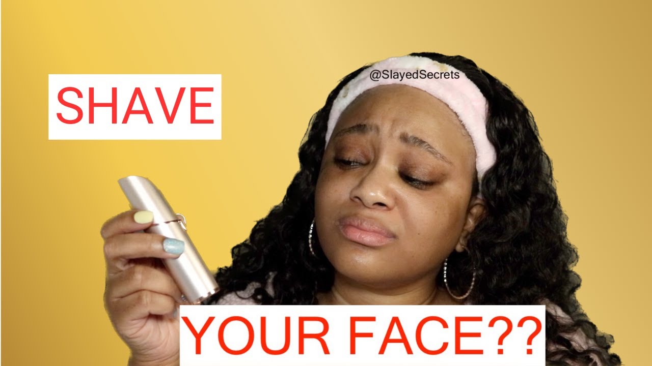 Flawless Beauty Finishing Touch Facial Hair Remover Review YouTube