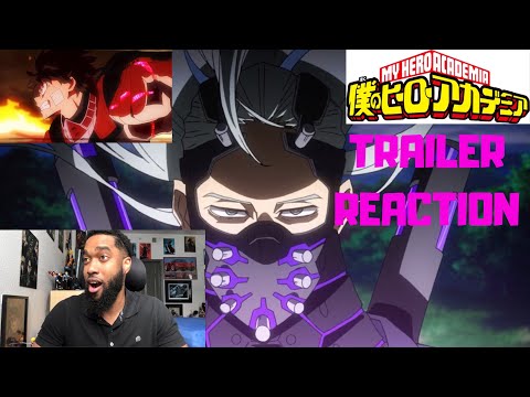 my-hero-academia:-heroes-rising---official-movie-trailer---reaction