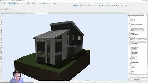 ARCHICAD TUTORIAL - How to Model a House | Part 3/4