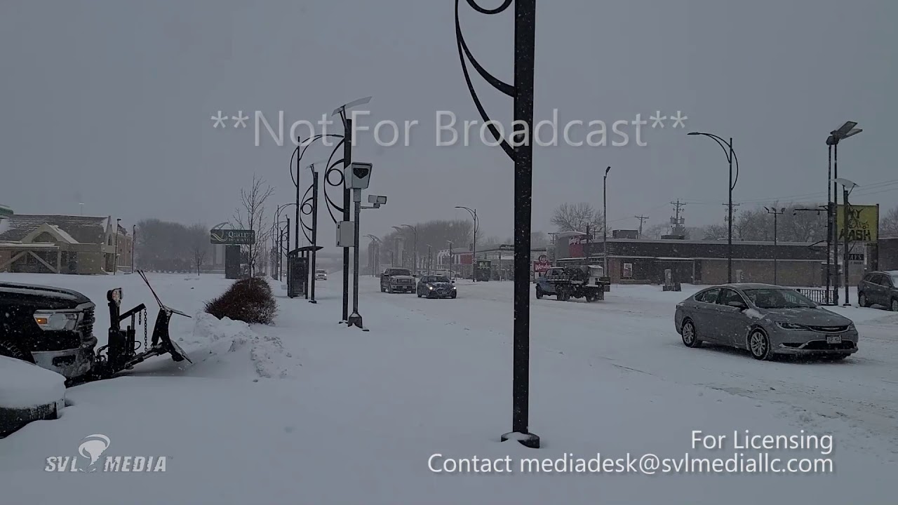 Council Bluffs, Iowa - Winter Storm Impacts - December 29th, 2020