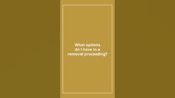 Facing Removal Proceedings? Immigration Attorney Explains Your Legal Options