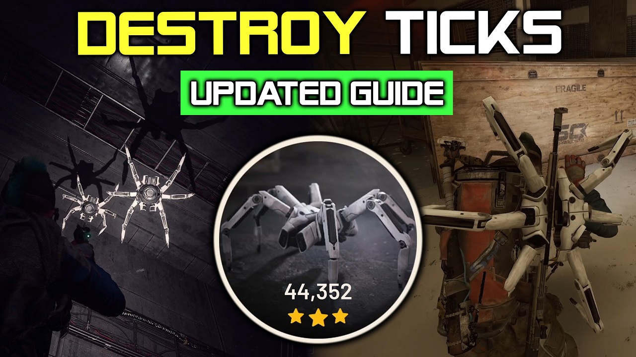 Простой способ заработать более 44 000 за уничтожение тиков в ARC Raiders в одиночку.
