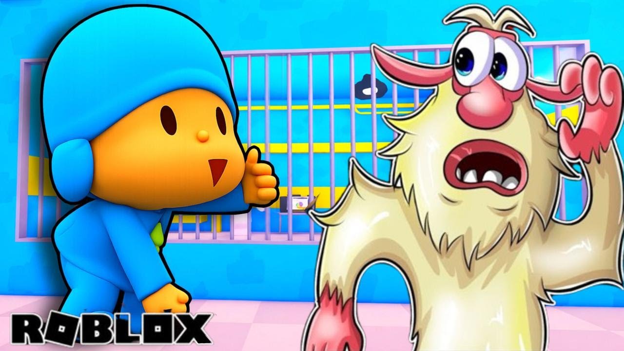 BOOBA ESCAPE Roblox POCOYO PRISON | Booba Plays: Roblox POCOYO PRISON ESCAPE..?? 