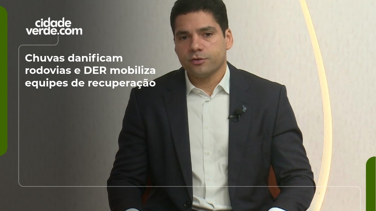 Chuvas danificam rodovias e DER mobiliza equipes de recuperação