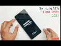 Samsung a21s hard reset  pattern unlock 2021 by how2fixit