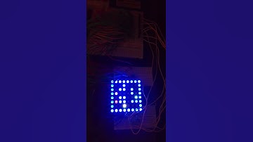 Pacman on an 8x8 matrix