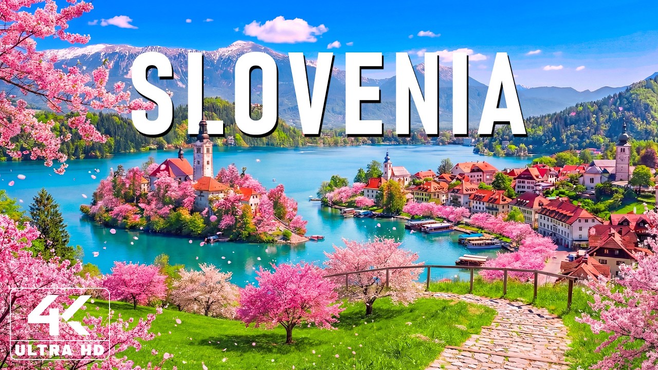 Spring in Slovenia 4K 🌸 Discover Hidden Gem of Europe, Winding Roads & Deep Tranquility