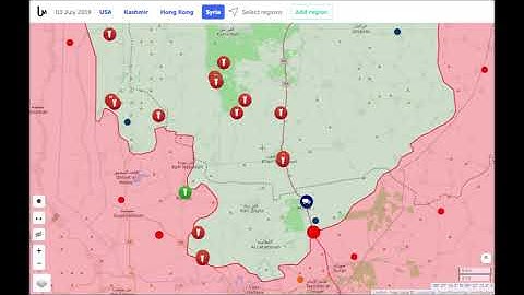 2019 Southern Idlib Offensive: Every Day (LiveUAMap)