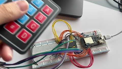 INFO4320 - LED MATRIX AND KEYPAD