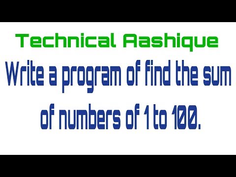 6.write a program to find the sum of number of 1 to 100 in pl/sql