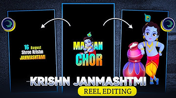 Shree Krishn Janmashtmi Video Editing Tutorial in Alight Motion - INCOGNITOEDITz