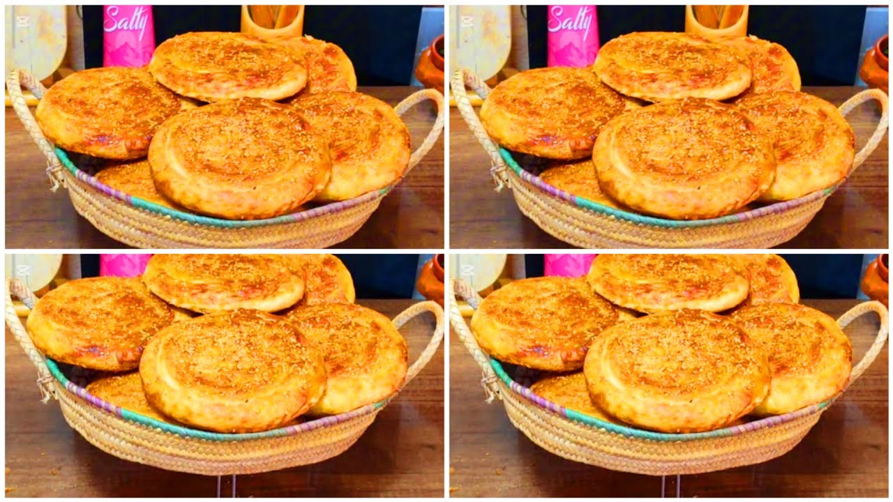 شهيوات رمضان🌙ملوي او مخمار في الفرن بحجم عائلي رطب وهشيش وسريع التحضير ينفعك لفطور او صحور راائع👌