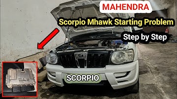 mahindra scorpio starting problem/Mahindra Scorpio not start faulty ECU power supply supply by sana