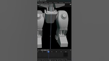 Wait for it #3d #bleder #art #cybereagle #hardsurface #robot #indiegame #indiegamedev #reels #viral