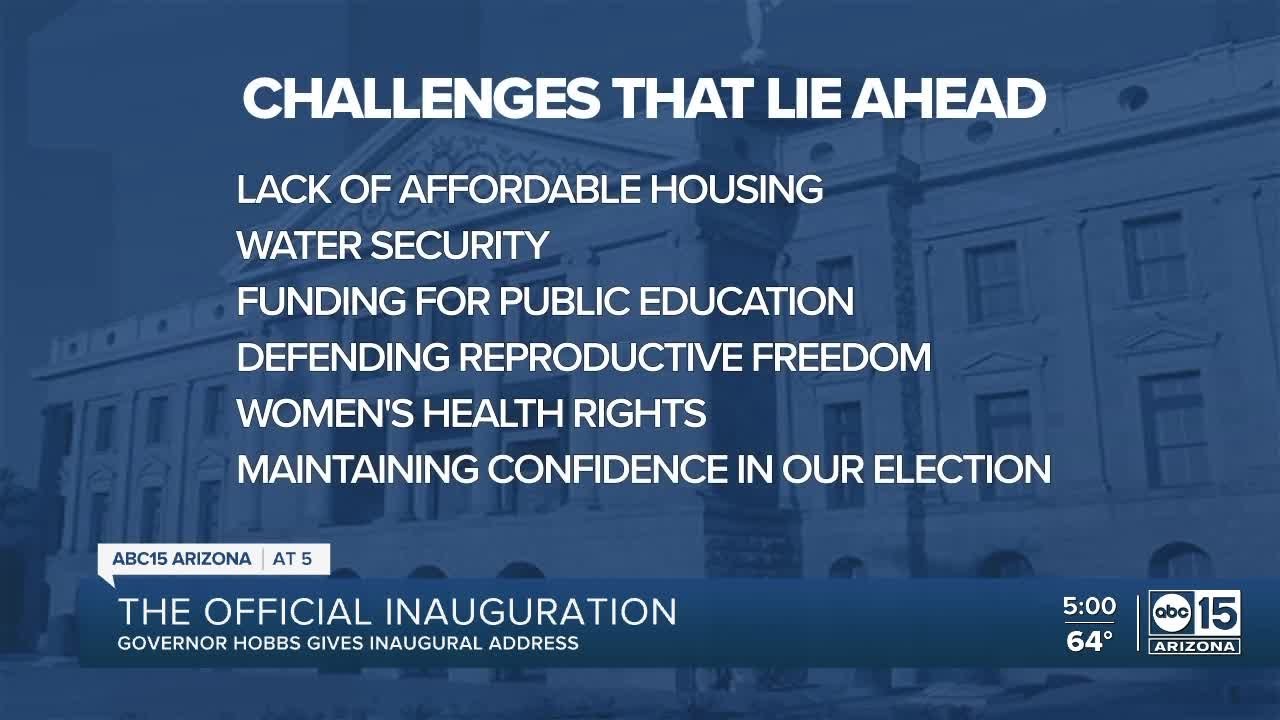 Arizona Governor Katie Hobbs' official inauguration - YouTube