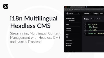 Nuxt i18n and a Headless CMS - Easy Example
